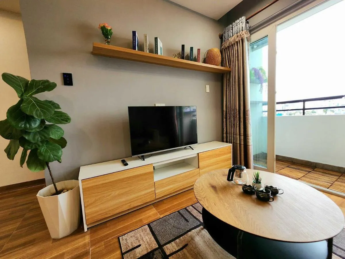 Apartment Can Ho 2Pn - 5 Phut Den Trung Tam Thanh Pho - View Song Ho Chi Minh City